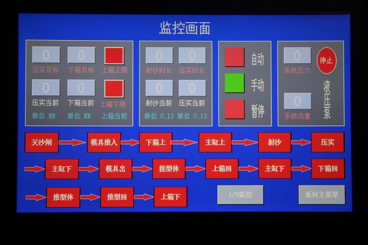 三菱觸摸屏故障監(jiān)測臺